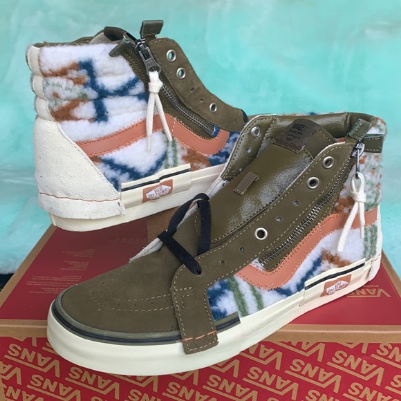 VANS SK8-Hi REISSUE CA MIXEDTXTL Mltryolv WMNS - Picture 6 of 16